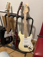 Fender Squier Stratocaster Affinity Olympic White, Ophalen, Zo goed als nieuw, Solid body, Fender