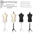 Paspop - Buste Div.Maten met Witte / Zwarte 3 Poot Nieuw EPG, Overige kleuren, Nieuw, Ophalen of Verzenden, ETALAGEPOPPENGIGANT.NL