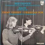 Beethoven Bach Emmy Verhey, Christian Bor, Ophalen of Verzenden, Zo goed als nieuw, 12 inch, Orkest of Ballet