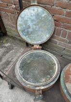 Oude vintage brozen stalen patrijspoort xl, Ophalen of Verzenden, Brons