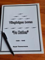 Vliegtuigen boven "De Hutten" 40 45, Ophalen of Verzenden, Tweede Wereldoorlog, Zo goed als nieuw, Overige onderwerpen