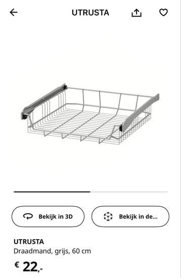 IKEA METOD keukenonderkast met 2 draadmanden - afbeelding 4