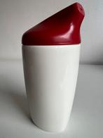 Arabia Ego Melkkan Suikerstrooier Rode Dop Stefan Lindfors, Huis en Inrichting, Keuken | Servies, Keramiek, Overige typen, Ophalen of Verzenden