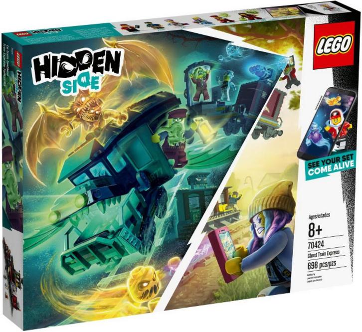Lego Hidden Side 70424 Ghost Train Express, Kinderen en Baby's, Speelgoed | Duplo en Lego, Nieuw, Lego, Complete set, Ophalen of Verzenden