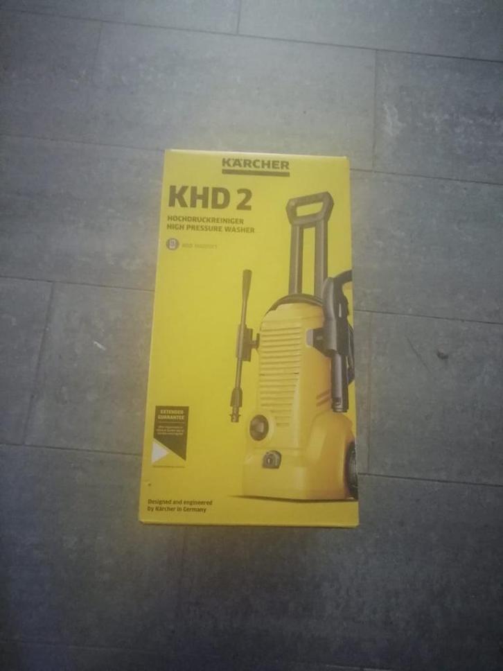 Kärcher KHD 2 Hogedrukreiniger - Nieuw in doos!, Tuin en Terras, Hogedrukreinigers, Nieuw, Elektrisch, Met regelbare waterdruk