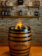 Massief eiken Jack Daniel’s vat met Optimist sfeerhaard!, Huis en Inrichting, Haarden, Ophalen, Nieuw, Vrijstaande haard, Elektrische haard