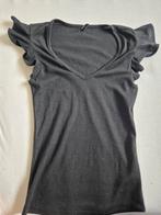 Zwart glitter shirtje - Maat XS, Kleding | Dames, Tops, Zwart, Ophalen of Verzenden, ONLY, Korte mouw