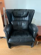 Zwarte relaxstoel De Sede DS-23, Huis en Inrichting, Fauteuils, Ophalen, Zo goed als nieuw, 75 tot 100 cm