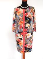 Debbie Morgan - prachtige jurk met leuke print - 40, Maat 38/40 (M), Overige kleuren, Verzenden, Zo goed als nieuw