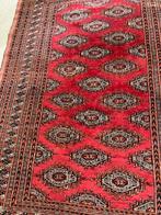 perzisch tapijt rood bruin  zwart, Gebruikt, Rood, 200 cm of meer, Ophalen of Verzenden