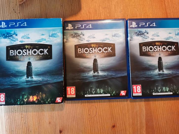 BioShock: The Collection - PS4, Spelcomputers en Games, Games | Sony PlayStation 4, Gebruikt, Shooter, 1 speler, Vanaf 18 jaar