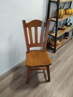 Eikenhouten Eetkamerstoelen - Perfecte Staat! 2 stuks, Huis en Inrichting, Stoelen, Ophalen, Gebruikt, Twee, Bruin