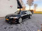 Audi A6 2.0 TDI S-line 150pk S Tronic 2018 Zwart, Auto's, Audi, 193 €/maand, Origineel Nederlands, Stationwagon, Diesel
