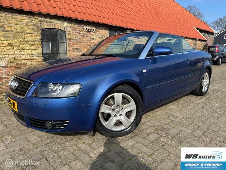 Audi A4 Cabriolet 3.0 V6 Pro Line, Auto's, Audi, Bedrijf, Te koop, A4, ABS, Airbags, Airconditioning, Alarm, Boordcomputer, Centrale vergrendeling