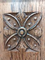 Art Deco Vitrinekast Eikenhout Jaren 30, Ophalen, Art deco, 50 tot 100 cm, Onbekend