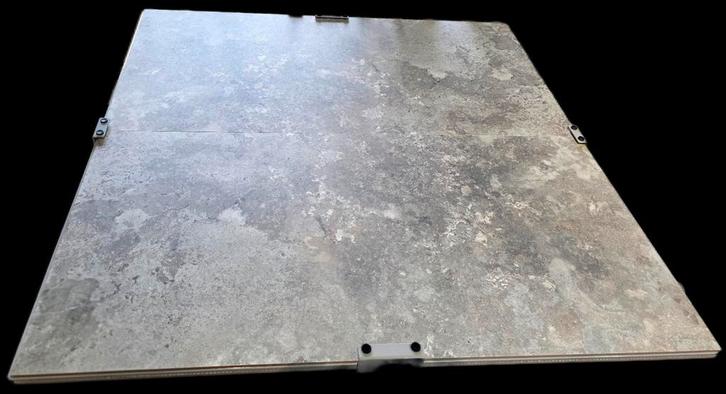12. Vloer- en wandtegel Grijs 60x120 OP=OP!, Doe-het-zelf en Verbouw, Tegels, Nieuw, Vloertegels, Keramiek, 60 cm of meer, 60 cm of meer