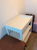 Witte commode / verzorgingstafel met opbergruimte, Minder dan 90 cm, Gebruikt, Minder dan 75 cm, Ophalen of Verzenden