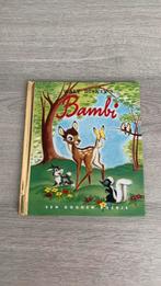Walt Disney gouden boekje Bambi, 5 of 6 jaar, Jongen of Meisje, Zo goed als nieuw, Gouden boekje