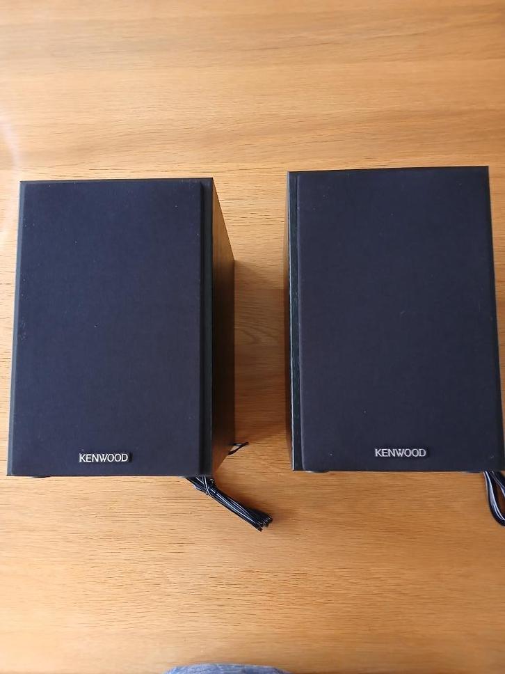 Te koop 2 nieuwe zwarte 2-weg-systeem speakers van Kenwood., Audio, Tv en Foto, Luidsprekers, Nieuw, Overige typen, Overige merken