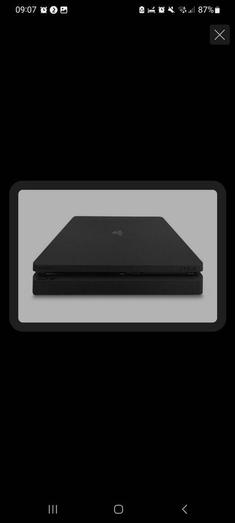 Playstation 4 slim met 2 controlers, Spelcomputers en Games, Games | Sony PlayStation 4, Gebruikt, 2 spelers, Eén computer, Online
