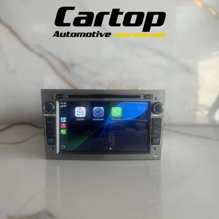 Opel Astra Corsa Zafira Vivaro Android Carplay 7 Inch, Auto diversen, Autonavigatie, Zo goed als nieuw, Ophalen of Verzenden