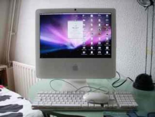 Witte IMac CK632097U2R en Airport Extreme en Iomega Ext. H.S, Computers en Software, Apple Desktops, Gebruikt, iMac, HDD, Minder dan 2 Ghz