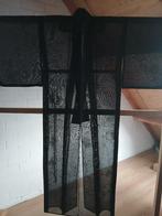 Traditionele Japanse Kimono hitoe black red, Ophalen of Verzenden