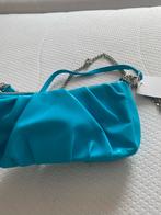 Blauwe Bershka Tas met Ketting, Ophalen of Verzenden, Zo goed als nieuw, Blauw, Avondtasje
