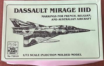 1/72 High Planes Models Dassault Mirage IIID beschikbaar voor biedingen