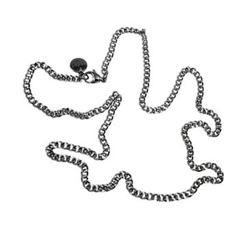 Gepolijst RVS Ketting Diamantgeslepen CubaanseStyleSchakels  beschikbaar voor biedingen