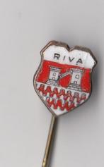 Italië Riva stadswapen speldje, Verzamelen, Speldjes, Pins en Buttons, Gebruikt, Niet vindbaar, Niet vindbaar, Speldje of Pin