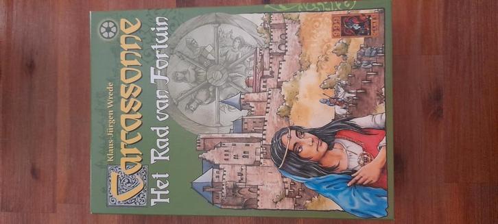 Carcassonne het Rad van Fortuin, Hobby en Vrije tijd, Gezelschapsspellen | Bordspellen, Zo goed als nieuw, Ophalen of Verzenden