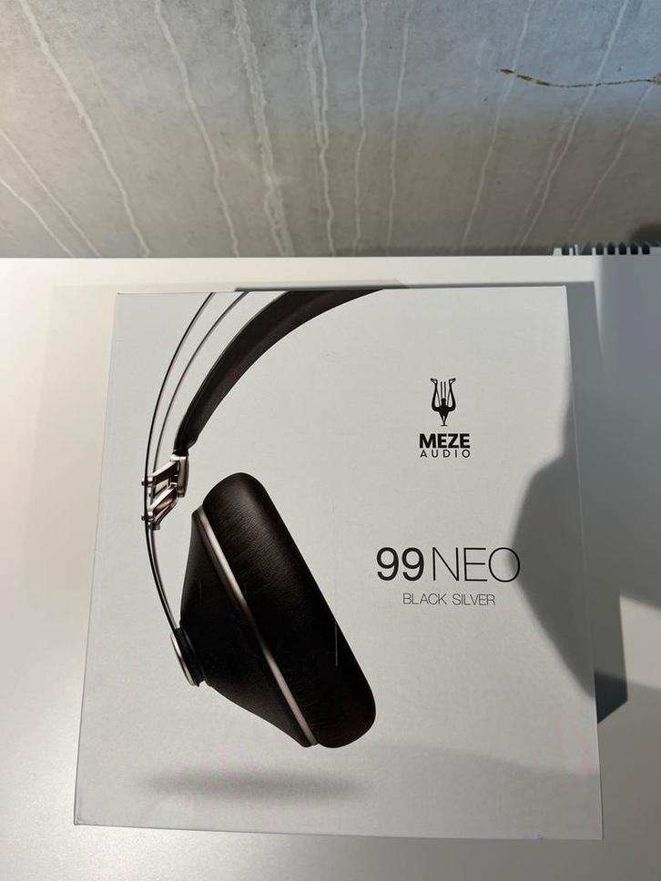 Meze Audio 99 NEO Black Silver - Zo goed als nieuw!, Audio, Tv en Foto, Koptelefoons, Zo goed als nieuw, Over oor (circumaural)