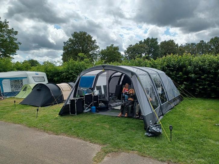 Complete set luxe kampeerspullen voor 6 pers. koop of huur, Caravans en Kamperen, Tenten, tot en met 6, Zo goed als nieuw, Ophalen