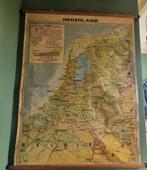 Oude schoolkaart Nederland, Ophalen, Aardrijkskunde