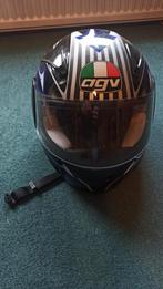 Te koop aangeboden: vrijwel ongebruikte motorhelm. Merk AGV, Ophalen, Tweedehands, XL, AGV