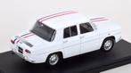 Jsn Whitebox 1:24 Renault 8 Gordini wit, Hobby en Vrije tijd, Modelauto's | 1:24, Ophalen of Verzenden