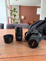Canon EOS 600D met 2 lensen, Audio, Tv en Foto, Fotografie | Lenzen en Objectieven, Ophalen, Gebruikt