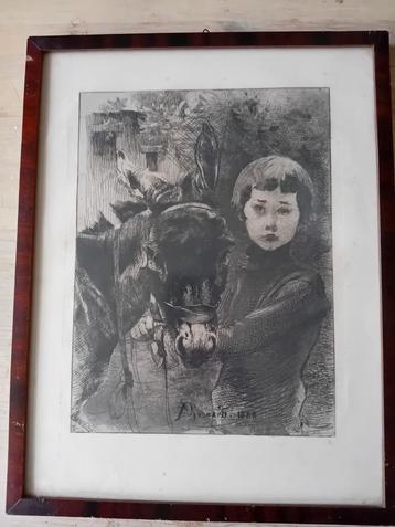 Ets van Paul Albert Besnard beschikbaar voor biedingen