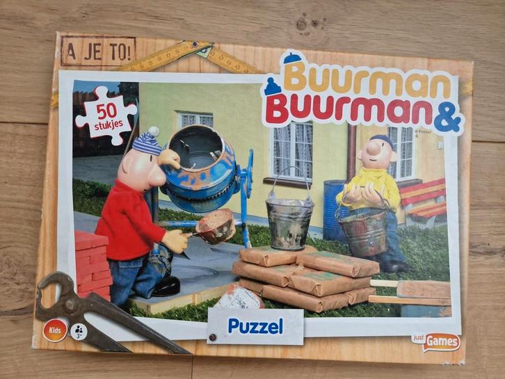 Buurman & Buurman puzzel 50 stukjes, Kinderen en Baby's, Speelgoed | Kinderpuzzels, Gebruikt, 4 tot 6 jaar, 10 tot 50 stukjes