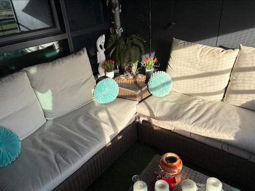 Mooie aparte loungeset, Tuin en Terras, Tuinsets en Loungesets, Zo goed als nieuw, Ophalen