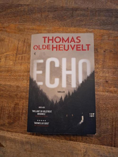 Echo - Thomas Olde Heuvelt, Boeken, Thrillers, Zo goed als nieuw, Nederland, Ophalen of Verzenden