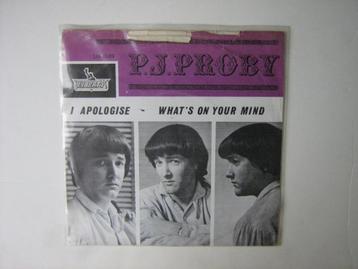 45 P J Proby - I Apologise / What's On Your Mind EX NL persi beschikbaar voor biedingen
