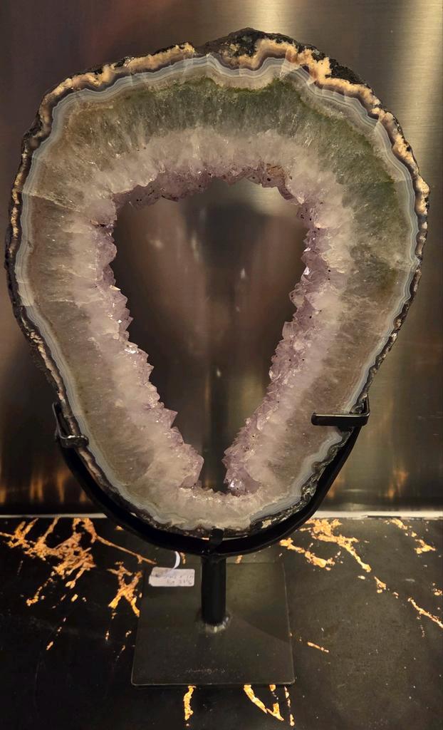 Prachtige Amethist Portaal  5,33 kilo, Verzamelen, Mineralen en Fossielen, Mineraal, Ophalen of Verzenden