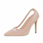 NIEUW in doos, leuke damespumps maat 38 - 7.95 euro, Pumps, Beige, Nieuw, Ophalen of Verzenden