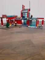 Lego City brandweerkazerne 7945, Ophalen of Verzenden, Zo goed als nieuw, Complete set, Lego