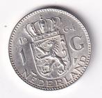 1 Gulden 1964 ruim Zeer Fraai, 1 gulden, Koningin Juliana, Verzenden, Zilver