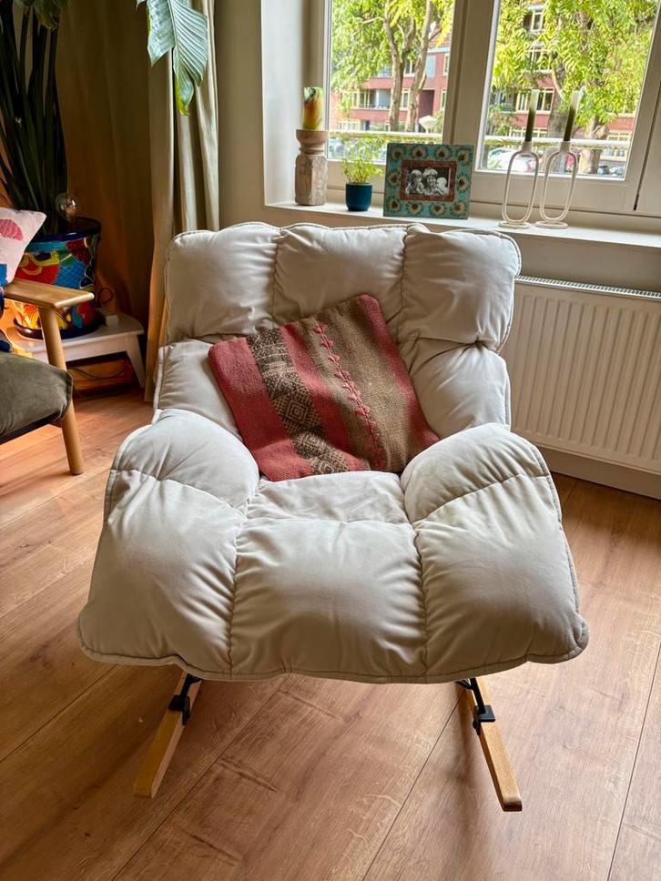 Petit Amélie „Cocon“ Schommelstoel, Huis en Inrichting, Fauteuils, Zo goed als nieuw, 50 tot 75 cm, 75 tot 100 cm, Ophalen