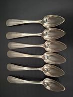 Zeldzaam antiek zilver theelepels 1873, Ophalen of Verzenden, Zilver
