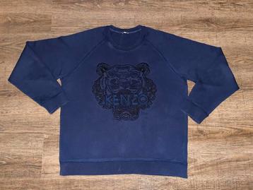 KENZO donker blauw sweatshirt trui lange mouw mt XL beschikbaar voor biedingen